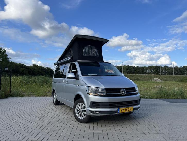 Volkswagen T6 buscamper (bj 2017), Caravans en Kamperen, Campers, Bedrijf, tot en met 4, Buscamper of Camperbus, Volkswagen, Diesel