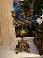 Koperen Kandelaar 5-lichts, Antiek en Kunst, Ophalen of Verzenden, Koper of Brons