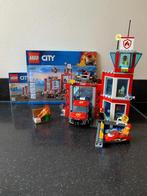 LEGO City Brandweerkazerne - 60215, Ophalen of Verzenden, Zo goed als nieuw, Complete set, Lego