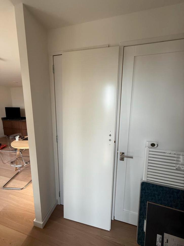 Gratis Opdekdeur 68x231cm - Zonder Beslag, Doe-het-zelf en Verbouw, Deuren en Horren, Zo goed als nieuw, Binnendeur, 215 cm of meer