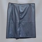 ✨️YOUH! Donkerblauwe Lederlook Rok Maat 44 BUNDELKORTING‼️✨️, Blauw, Maat 42/44 (L), Youh!, Ophalen of Verzenden