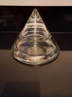 Prachtige glazen opbergpot Villeroy en Boch, Glas, Gebruikt, Rechthoekig, Ophalen
