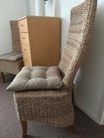 Rotan (rieten) stoelen 4 stuks, Huis en Inrichting, Ophalen, Zo goed als nieuw