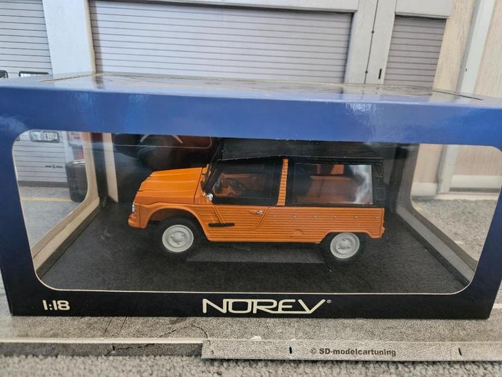 Norev Citroën Mehari 1982 1/18 in ovp, Hobby en Vrije tijd, Modelauto's | 1:18, Zo goed als nieuw, Auto, Norev, Ophalen of Verzenden