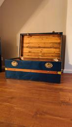 Militaire hutkoffer / Opbergkist, Gebruikt, 50 tot 100 cm, Ophalen of Verzenden, Metaal