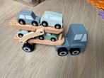 Little Dutch Houten Auto Transport, Ophalen, Gebruikt, Duw- of Trekspeelgoed