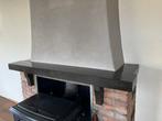 Natuurstenen schoorsteenmantel, Ophalen of Verzenden, Zo goed als nieuw, Vrijstaande haard, Elektrische haard