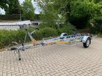 Geremde boottrailer, Watersport en Boten, Boottrailers, Ophalen, Minder dan 1500 kg, Gebruikt, Verstelbare verlichting