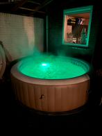 Intex Jacuzzi 6 Persoons - Heerlijk Ontspannen!, Tuin en Terras, Ophalen of Verzenden, Gebruikt, Afdekzeil, Opblaasbaar