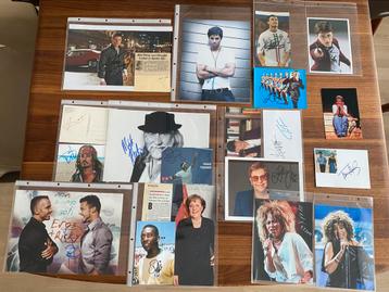 Originele handtekeningen (per stuk of als pakket) beschikbaar voor biedingen