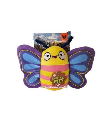 Hondenspeelgoed   " Pluche knuffel Vlinder   "  NIEUW! beschikbaar voor biedingen