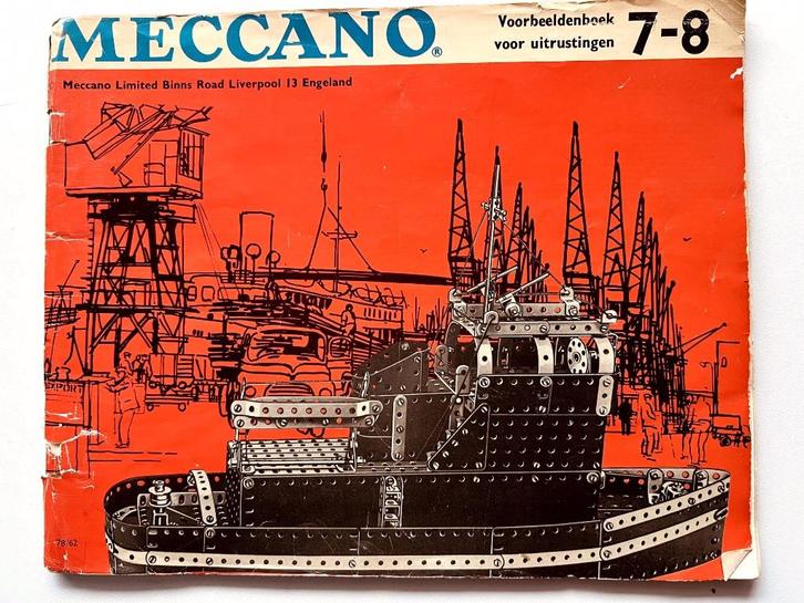 Meccano constructie Dozen 1 t/m 7 (1952-1960), Hobby en Vrije tijd, Modelbouw | Overige, Gebruikt, 1:32 tot 1:50, Ophalen of Verzenden