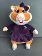 Albert Heijn (Ah) hamster knuffel kerstmeisje paars, Ophalen of Verzenden, Nieuw, Overige typen