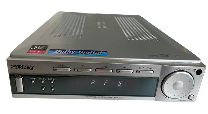 Sony versterker TA VE 215, Audio, Tv en Foto, Versterkers en Receivers, Zo goed als nieuw, Stereo, Minder dan 60 watt, Sony, Ophalen of Verzenden