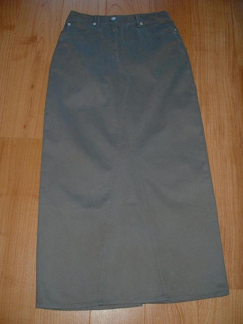 TOM TAILOR taupekleurige rok, maat 36 (qwe), Kleding | Dames, Rokken, Zo goed als nieuw, Maat 36 (S), Groen, Onder de knie, Ophalen of Verzenden