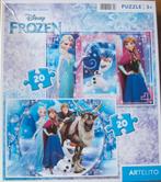 Disney Frozen puzzel - twee in een doos, Ophalen of Verzenden, 10 tot 50 stukjes, Zo goed als nieuw, 4 tot 6 jaar