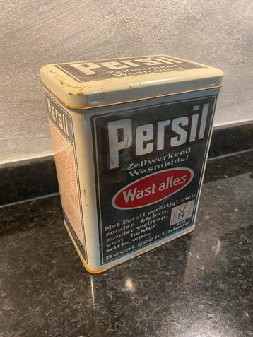 Vintage Persil waspoeder blik beschikbaar voor biedingen