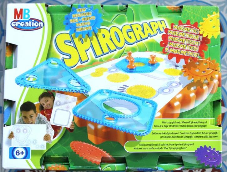 Spirograph - magnetisch - MB Creation, Kinderen en Baby's, Speelgoed | Educatief en Creatief, Zo goed als nieuw, Knutselen, Ophalen