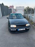 Volkswagen Golf 3 VR6 syncro, Auto's, Zwart, 190 pk, Zwart, Leder