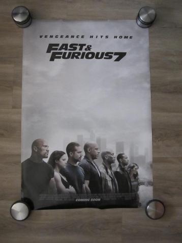 Filmposter Fast&Furious 7  