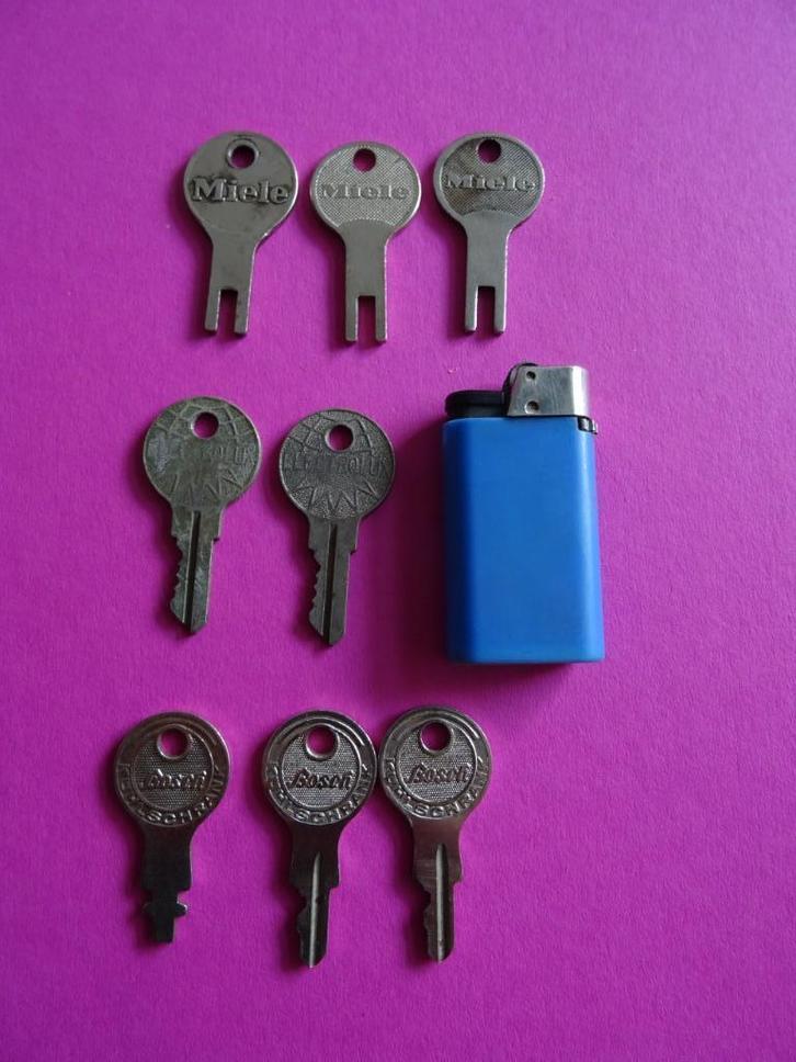 antieke vintage koelkast sleutels sleutel miele bosch electr, Witgoed en Apparatuur, Koelkasten en IJskasten, Gebruikt, Zonder vriesvak