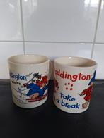 2x Vintage douwe egberts paddington bekers, Gebruikt, Ophalen of Verzenden, Overige stijlen, Kop(pen) en/of Schotel(s)