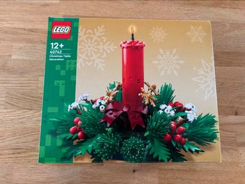 Lego 40743 Christmas Table Decoration beschikbaar voor biedingen
