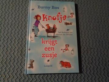 Knofje krijgt een zusje - Burny Bos/ill.Harmen v Straaten