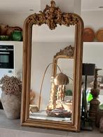 Stijlvolle antieke Franse spiegel Kuifspiegel, Antiek en Kunst, Antiek | Spiegels, Ophalen, Rechthoekig, 50 tot 100 cm, 150 tot 200 cm