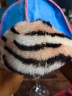 Heel.apart mutsje van zacht.leer, Kleding | Dames, Hoeden en Petten, Ophalen of Verzenden, Zo goed als nieuw, One size fits all