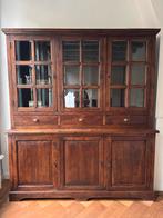 Handgemaakte Indonesische Kast, Huis en Inrichting, Gebruikt, Teakhout, Ophalen of Verzenden, Met lade(s)