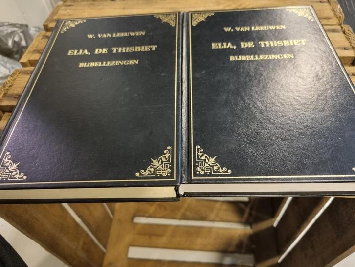 W. van Leeuwen. Elia, de Thisbiet. Bijbellezingen. 2 delen, Boeken, Godsdienst en Theologie, Gelezen, Christendom | Protestants
