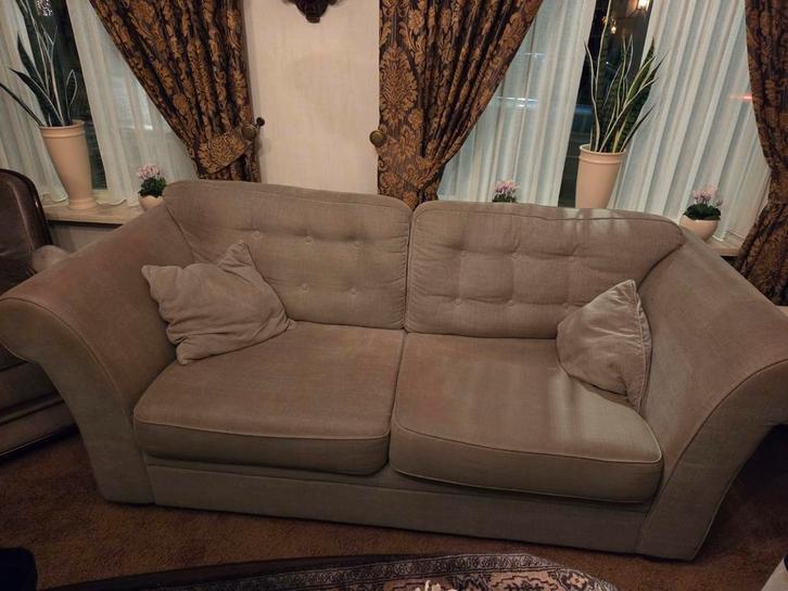 Comfortabele Tweezitsbank, Huis en Inrichting, Banken | Bankstellen, Gebruikt, Rechte bank, Tweepersoons, 150 tot 200 cm, 75 tot 100 cm