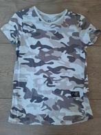 CoolCat Cool Cat shirt t-shirt wit grijs camouflage 122/128, Gebruikt, Coolcat, Ophalen of Verzenden, Shirt of Longsleeve