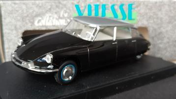 Citroen DS 19 1957 noir Gris 1:43 Vitesse Pol  beschikbaar voor biedingen