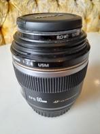 Canon macro lens EF-S 60 1:2.8 USM Ultrasonic, Ophalen of Verzenden