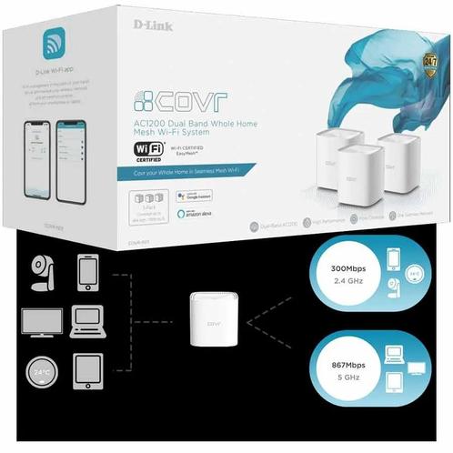 D-Link COVR-1103/E.  Wi-fi system, Audio, Tv en Foto, Luidsprekers, Nieuw, Ophalen