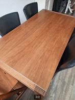 Houten tafel, Huis en Inrichting, Tafels | Eettafels, Ophalen, Gebruikt, 50 tot 100 cm, Vijf personen of meer