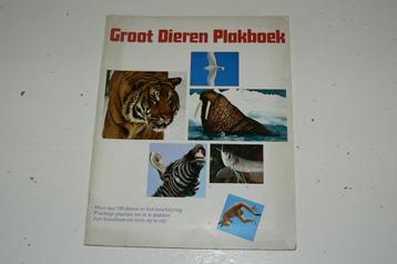 Groot Dieren Plakboek, Uitgave Amsterdam Boek uit 1973 beschikbaar voor biedingen