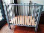 Te koop Box Bopita Charlie Zilver / grijs 81x95x80 op wielen, Ophalen, Zo goed als nieuw, Rechthoekig, In hoogte verstelbaar