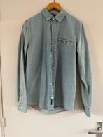 Denim Overhemd Amper gedragen Maat S, Kleding | Heren, Overhemden, Blauw, Halswijdte 38 (S) of kleiner, Ophalen of Verzenden, Zo goed als nieuw