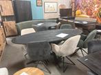 Ovale eettafel met 6 ribstoelen, Ophalen, Outletliving7@gmail.com, Nieuw, Outlet