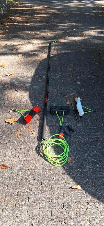 Telescoop Steel 3,6 mtr met Borstels, Zeem & Trekker beschikbaar voor biedingen