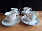 4 espressokopjes Seltmann Weiden Marie Luise Strooibloemen, Ophalen of Verzenden