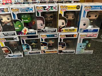 Verschillende losse Funko pops (zie beschrijving) beschikbaar voor biedingen