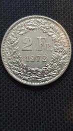2 Franc 1972 Zwitserland, Ophalen of Verzenden, Losse munt, Overige landen