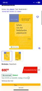 Schets van het Nederlandse Arbeidsrecht, Boeken, Ophalen of Verzenden, Nieuw