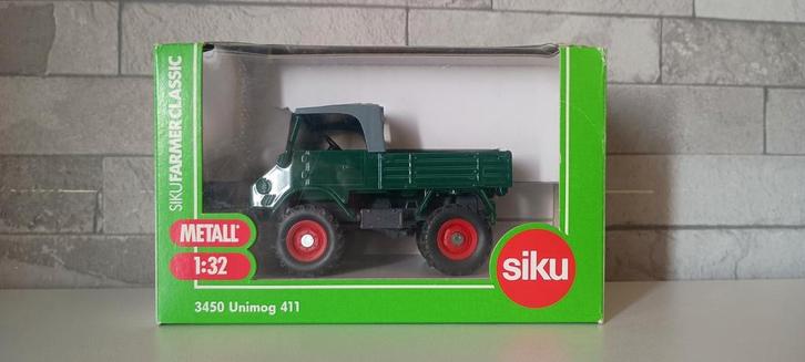 Siku Classic Unimog 411, Hobby en Vrije tijd, Modelauto's | 1:32, Nieuw, Tractor of Landbouw, SIKU, Ophalen of Verzenden