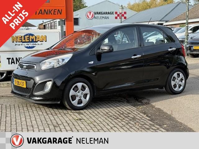 KIA Picanto 1.0 CVVT 5-DRS BusinessLine camera apple carplay, Auto's, Kia, Bedrijf, Te koop, Picanto, ABS, Achteruitrijcamera