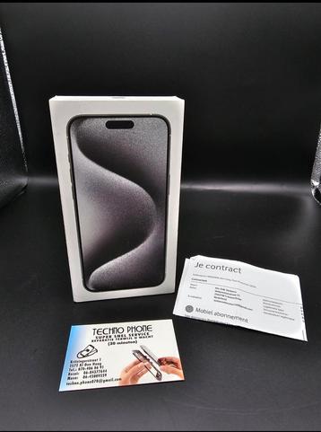 Iphone 15 promax 256gb Nieuw/Geseald, met bon Actie Prijs! beschikbaar voor biedingen